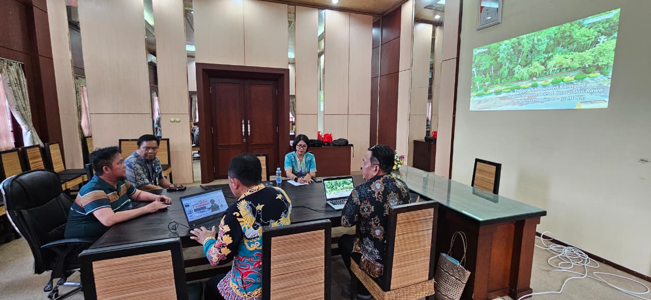 Bupati Katingan Saiful pimpin langsung Rapat